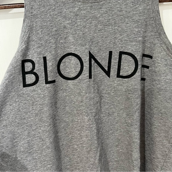 Brunette the label grey tank top Blonde tank top size xs/s Can fit a medium - Picture 3 of 8